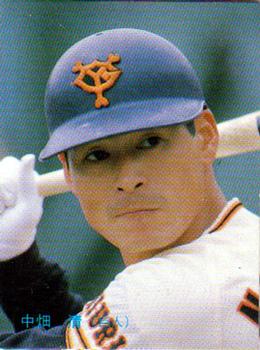 1987 Calbee #158 Kiyoshi Nakahata Front