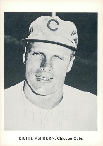 1960 Jay Publishing Chicago Cubs #NNO Richie Ashburn Front