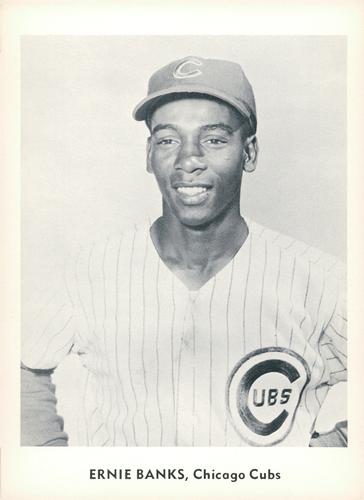1960 Jay Publishing Chicago Cubs #NNO Ernie Banks Front