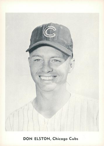 1960 Jay Publishing Chicago Cubs #NNO Don Elston Front
