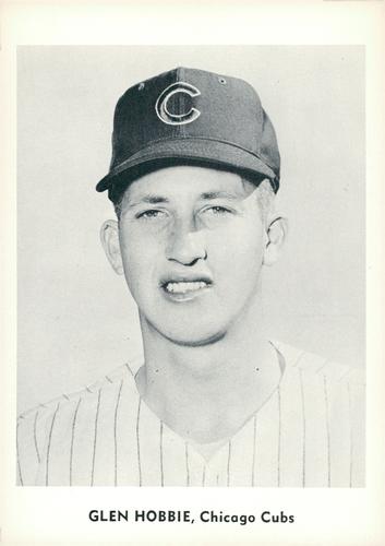 1960 Jay Publishing Chicago Cubs #NNO Glen Hobbie Front
