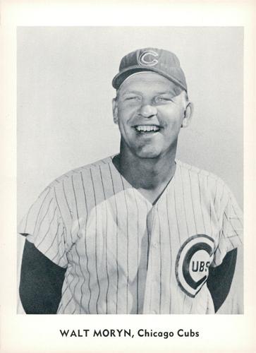 1960 Jay Publishing Chicago Cubs #NNO Walt Moryn Front