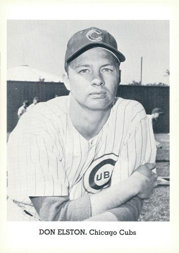 1963 Jay Publishing Chicago Cubs #NNO Don Elston Front