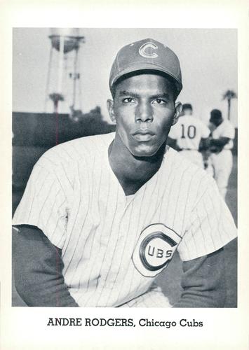 1963 Jay Publishing Chicago Cubs #NNO Andre Rodgers Front