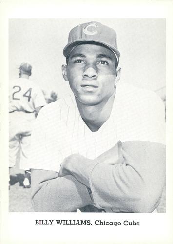 1963 Jay Publishing Chicago Cubs #NNO Billy Williams Front