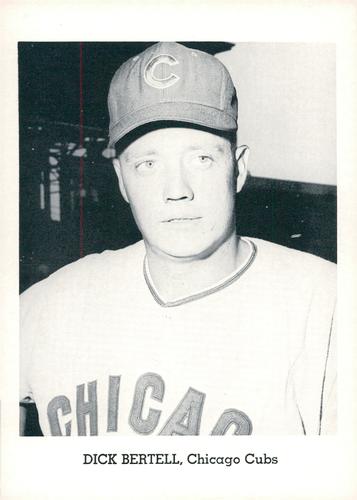 1964 Jay Publishing Chicago Cubs #NNO Dick Bertell Front