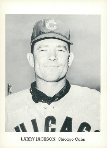 1964 Jay Publishing Chicago Cubs #NNO Larry Jackson Front