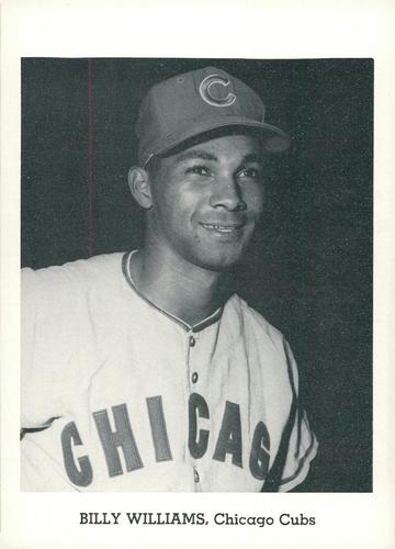 1964 Jay Publishing Chicago Cubs #NNO Billy Williams Front