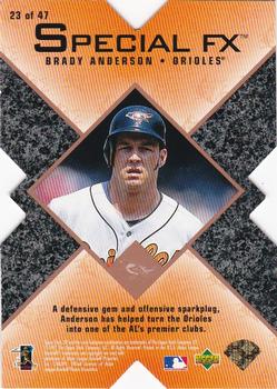 1997 SP - Special FX #23 Brady Anderson Back