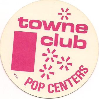 1976 Towne Club Discs #NNO John Candelaria Back