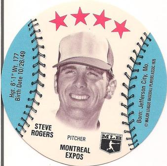 1976 Towne Club Discs #NNO Steve Rogers Front
