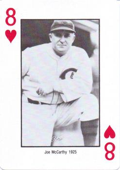 1985 Jack Brickhouse Chicago Cubs Playing Cards #8♥ Joe McCarthy Front