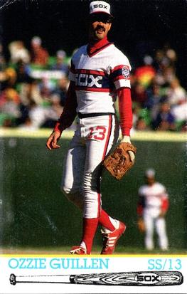 1986 Coca-Cola Chicago White Sox #NNO Ozzie Guillen Front