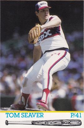 1986 Coca-Cola Chicago White Sox #NNO Tom Seaver Front
