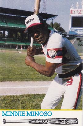 1986 Coca-Cola Chicago White Sox #NNO Minnie Minoso Front