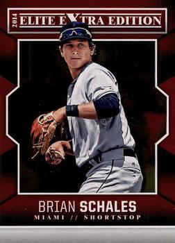 2014 Panini Elite Extra Edition #69 Brian Schales Front