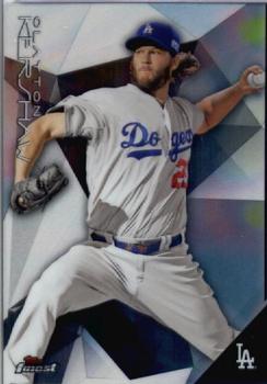 2015 Finest #13 Clayton Kershaw Front