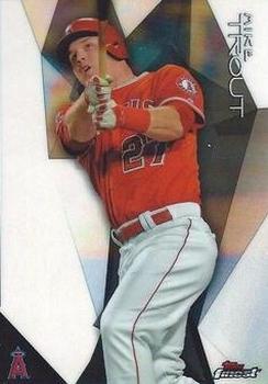 2015 Finest #68 Mike Trout Front