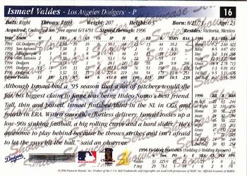 1997 Score - Showcase Series #16 Ismael Valdes Back