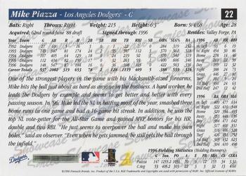 1997 Score - Showcase Series #22 Mike Piazza Back