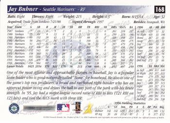1997 Score - Showcase Series #168 Jay Buhner Back
