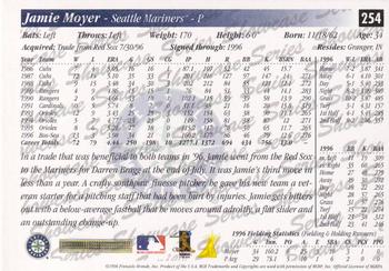 1997 Score - Showcase Series #254 Jamie Moyer Back