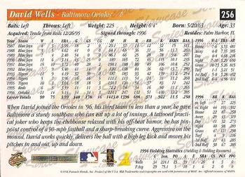 1997 Score - Showcase Series #256 David Wells Back