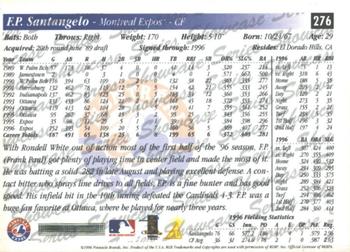 1997 Score - Showcase Series #276 F.P. Santangelo Back