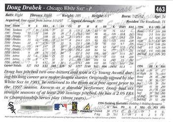 1997 Score - Showcase Series #463 Doug Drabek Back