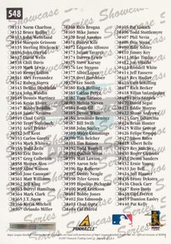 1997 Score - Showcase Series #548 Ken Griffey Jr. Back