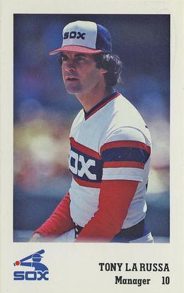 1983 True Value Chicago White Sox #NNO Tony La Russa Front