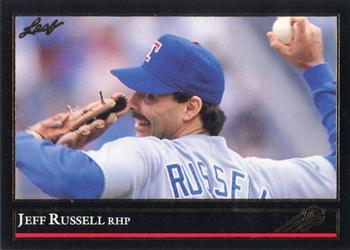1992 Leaf - Black Gold #90 Jeff Russell Front