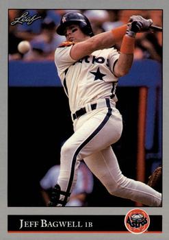 1992 Donruss - Leaf Previews #4 Jeff Bagwell Front