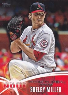 2014 Topps Mini - The Future Is Now Mini #FNM-1 Shelby Miller Front