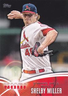 2014 Topps Mini - The Future Is Now Mini #FNM-3 Shelby Miller Front
