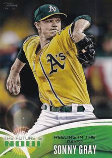 2014 Topps Mini - The Future Is Now Mini #FNM-23 Sonny Gray Front