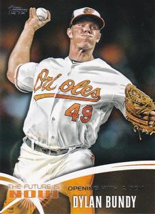 2014 Topps Mini - The Future Is Now Mini #FNM-29 Dylan Bundy Front