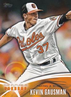 2014 Topps Mini - The Future Is Now Mini #FNM-31 Kevin Gausman Front