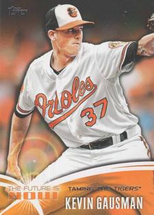 2014 Topps Mini - The Future Is Now Mini #FNM-32 Kevin Gausman Front