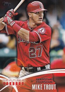 2014 Topps Mini - The Future Is Now Mini #FNM-39 Mike Trout Front