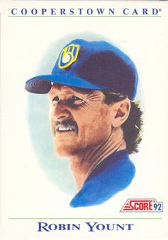 1992 Score - Factory Inserts #B11 Robin Yount Front