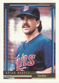 1992 Topps - Gold #217 Brian Harper Front