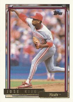 1992 Topps - Gold #220 Jose Rijo Front