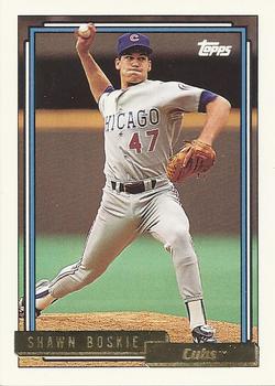 1992 Topps - Gold #229 Shawn Boskie Front