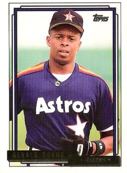 1992 Topps - Gold #241 Gerald Young Front