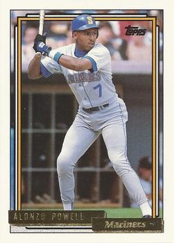 1992 Topps - Gold #295 Alonzo Powell Front