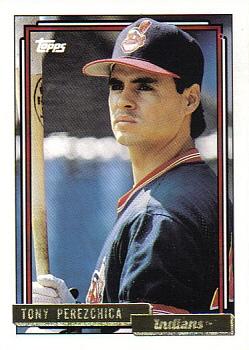 1992 Topps - Gold #366 Tony Perezchica Front