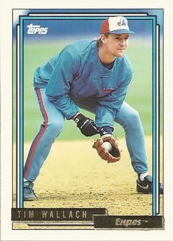 1992 Topps - Gold #385 Tim Wallach Front