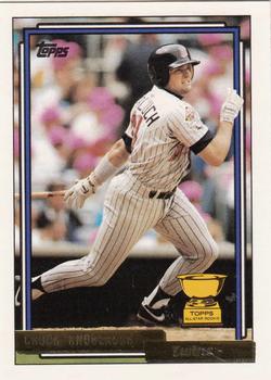 1992 Topps - Gold #23 Chuck Knoblauch Front