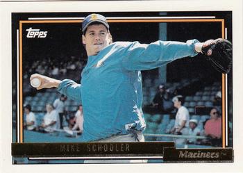 1992 Topps - Gold #28 Mike Schooler Front